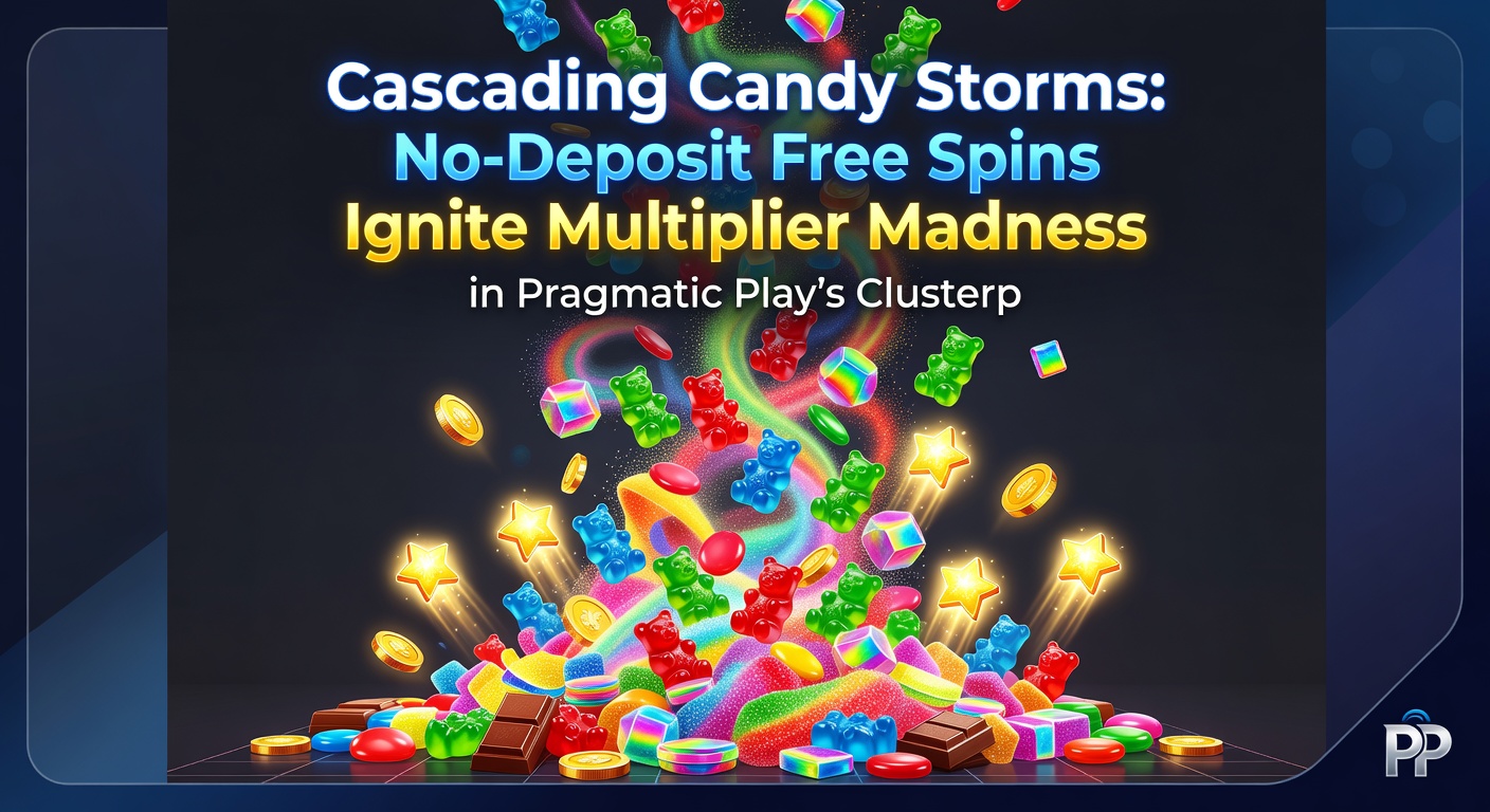 Explosive multiplier meter climbing amid cascading gem clusters and candy symbols on a vibrant Pragmatic Play mobile slot interface