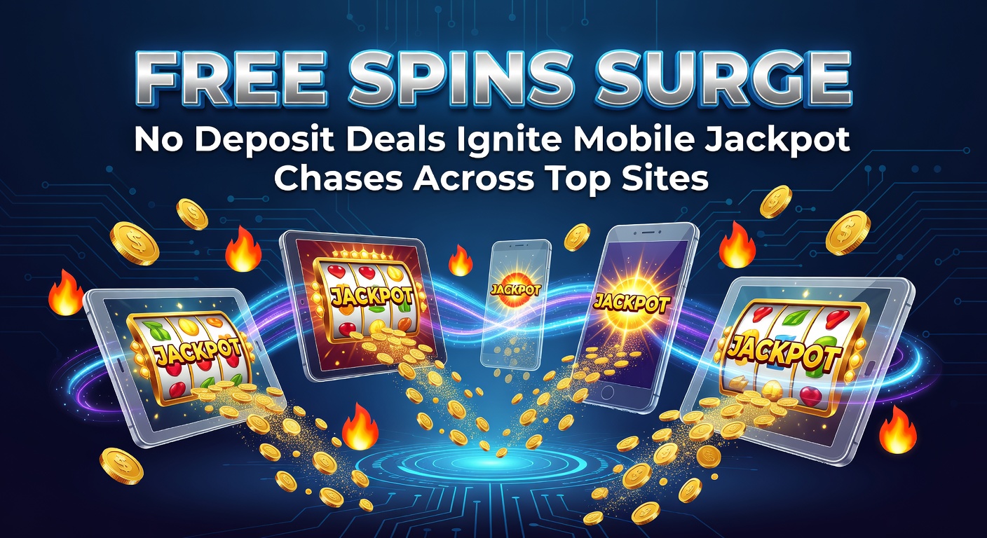 Vibrant mobile screen displaying free spins activation and a glowing jackpot meter climbing rapidly on a popular casino app