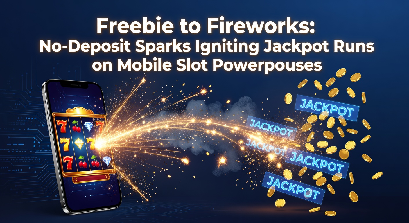 Vibrant mobile slot screen showing exploding fireworks from a jackpot win triggered by no-deposit free spins