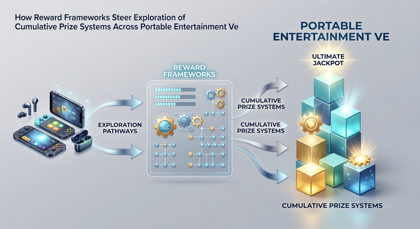 Diagram showing cumulative prize progression across various mobile entertainment options in UK venues