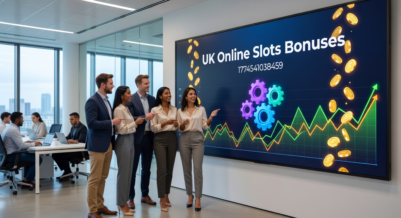 Dynamic graphic of bonus meters filling up on mobile slot screens, showcasing UK free spin cascades and jackpot triggers