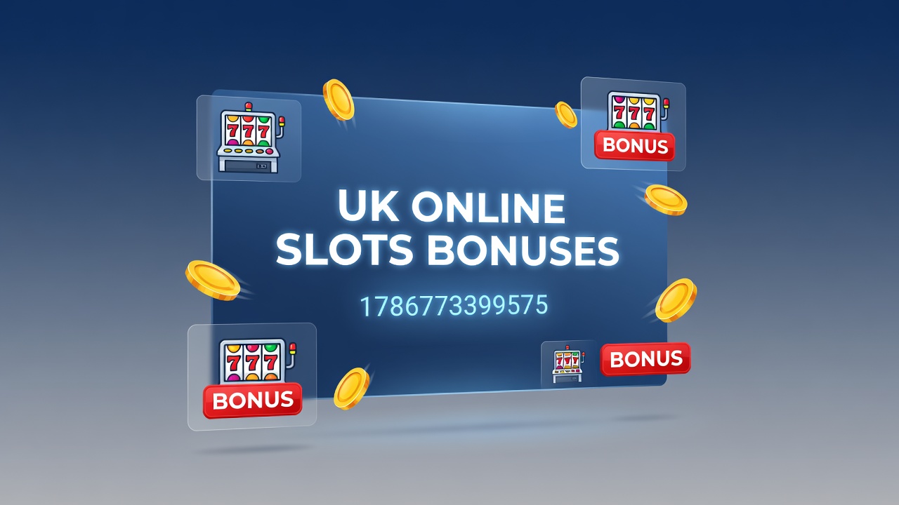 Diverse slot game interfaces displaying bonus round animations on UK casino apps